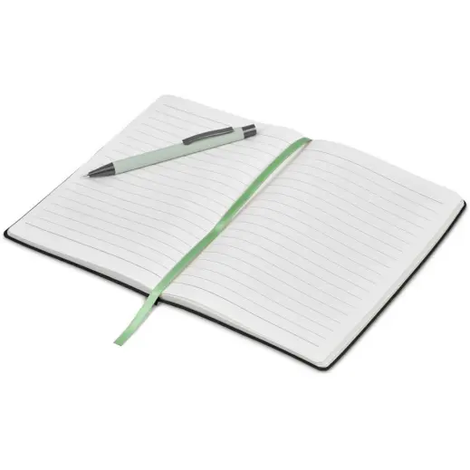 Altitude Harper Notebook & Pen Set - Light Green Book